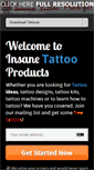 Mobile Screenshot of crazy-tattoo-designs.com
